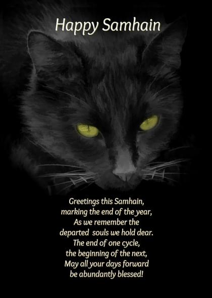 Send this "Scottish Themed and Black Cats" Halloween card w/ your own handwriting by mail directly from Signed. No need to leave your house. Do it all online for $7.99!