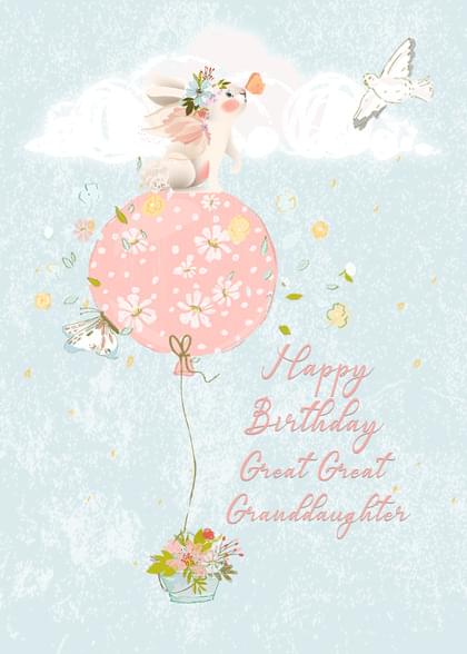 Happy Birthday Great Great Granddaughter