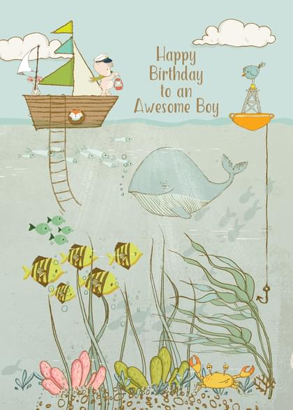 Happy Birthday to an Awesome Boy