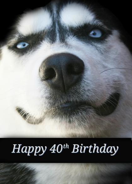 Happy 40th Birthday