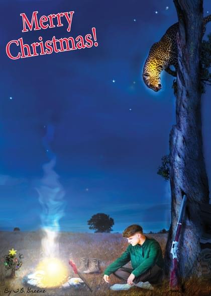 Send this "Hunting and Rifles" Christmas card w/ your own handwriting by mail directly from Signed. No need to leave your house. Do it all online for $7.99!