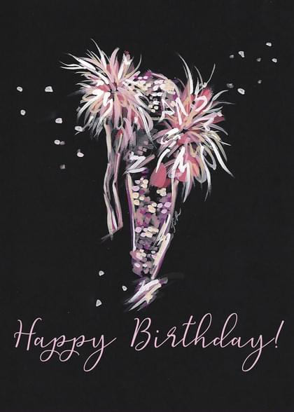 Send this "Dress and Simply Happy Birthday" Birthday card w/ your own handwriting by mail directly from Signed. No need to leave your house. Do it all online for $7.99!