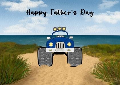 Send this "Pickup Trucks" Father's Day card w/ your own handwriting by mail directly from Signed. No need to leave your house. Do it all online for $7.99!