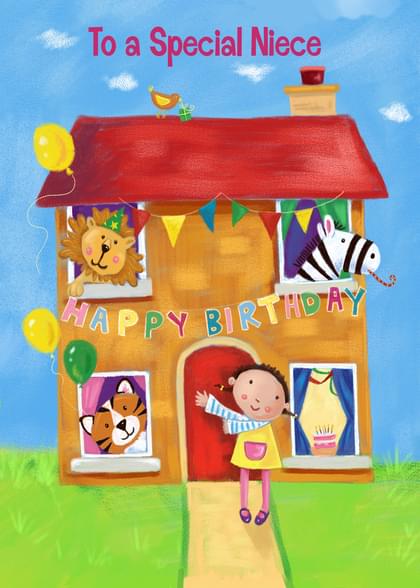 To a Special Niece HAPPY BIRTHDAY