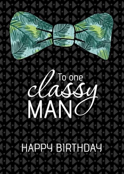 happy birthday bow tie