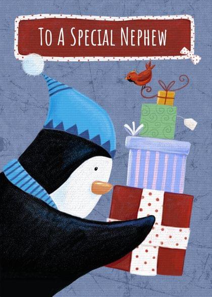 Send this "Penguins and Knitting" Christmas card w/ your own handwriting by mail directly from Signed. No need to leave your house. Do it all online for $7.99!