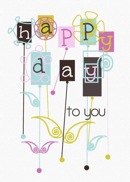 Send this "Best Wishes Birthday" Birthday card w/ your own handwriting by mail directly from Signed. No need to leave your house. Do it all online for $7.99!
