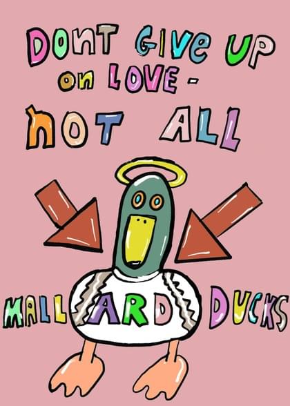 Send this "Ducks and Puns" Encouragement card w/ your own handwriting by mail directly from Signed. No need to leave your house. Do it all online for $7.99!