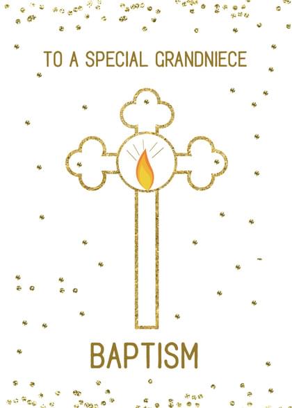 Send this "Crucifix and Crucifix" Baptism card w/ your own handwriting by mail directly from Signed. No need to leave your house. Do it all online for $7.99!