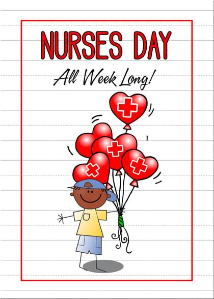 Send this "Bipoc and Balloons" Nurse's Day/Week card w/ your own handwriting by mail directly from Signed. No need to leave your house. Do it all online for $7.99!