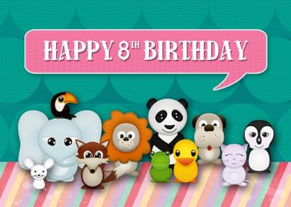 HAPPY 8th BIRTHDAY