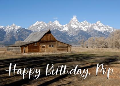 Happy Birthday, Pop