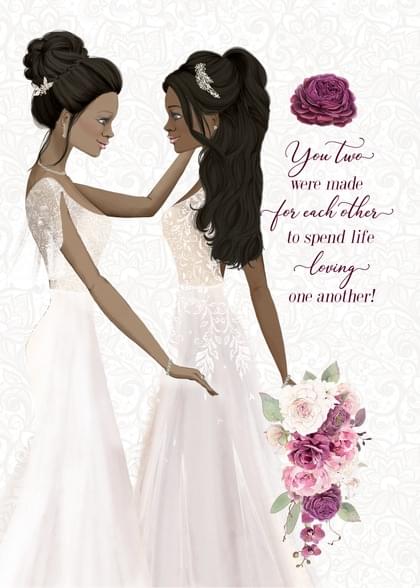 Send this "Brides" Wedding Day card w/ your own handwriting by mail directly from Signed. No need to leave your house. Do it all online for $7.99!