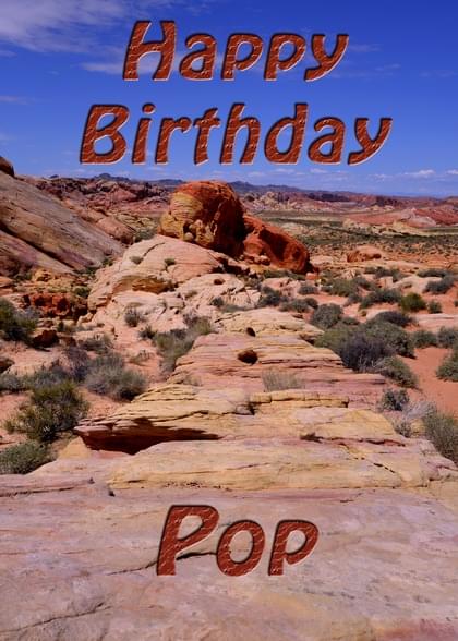 Happy Birthday POP