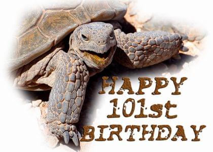 HAPPY 101st BIRTHDAY