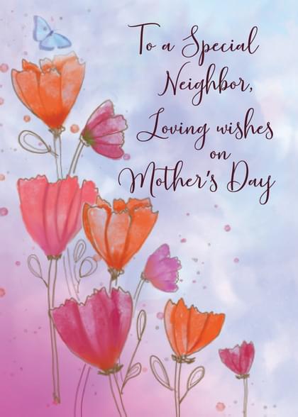 Send this "Flowers and Butterflies" Mother's Day card w/ your own handwriting by mail directly from Signed. No need to leave your house. Do it all online for $7.99!