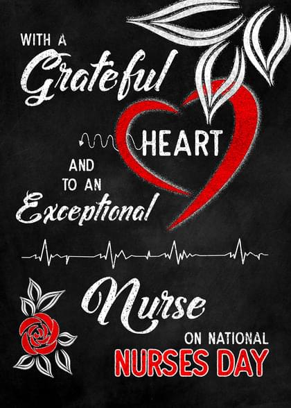 Send this "Ekg" Nurse's Day/Week card w/ your own handwriting by mail directly from Signed. No need to leave your house. Do it all online for $7.99!