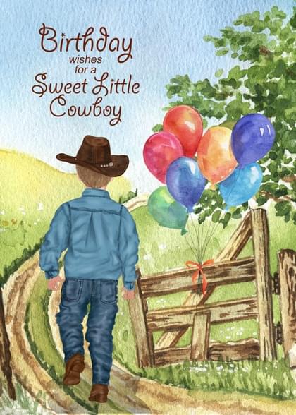 Send this "Boys and Balloons" Birthday card w/ your own handwriting by mail directly from Signed. No need to leave your house. Do it all online for $7.99!