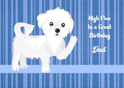 High Five to a Great Birthday Dad