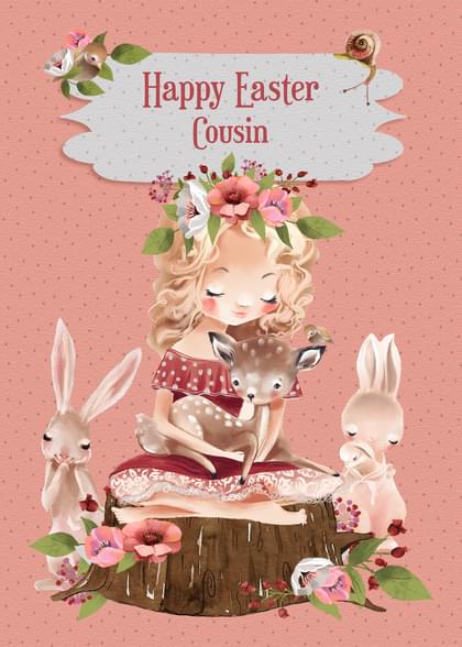 Send this "Cute and Forests" Easter card w/ your own handwriting by mail directly from Signed. No need to leave your house. Do it all online for $7.99!