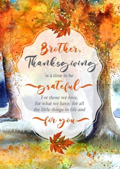 Send this "Fall" Thanksgiving card w/ your own handwriting by mail directly from Signed. No need to leave your house. Do it all online for $7.99!