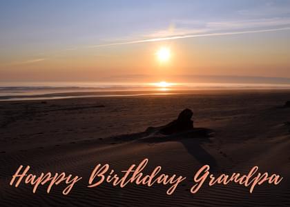 Send this "Sunrise/Sunset" Birthday card w/ your own handwriting by mail directly from Signed. No need to leave your house. Do it all online for $7.99!