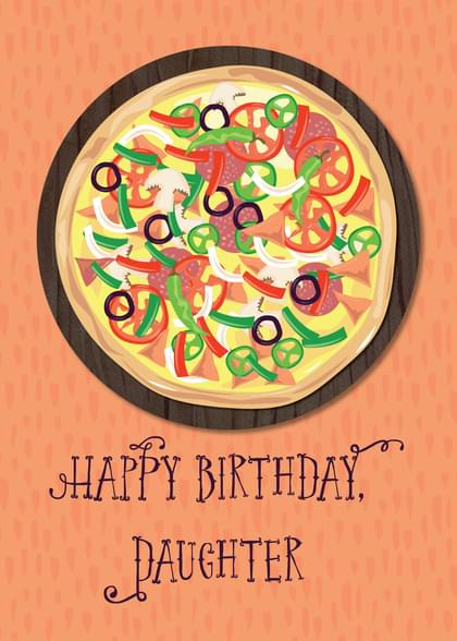 HAPPY BIRTHDAY. DAUGHTER