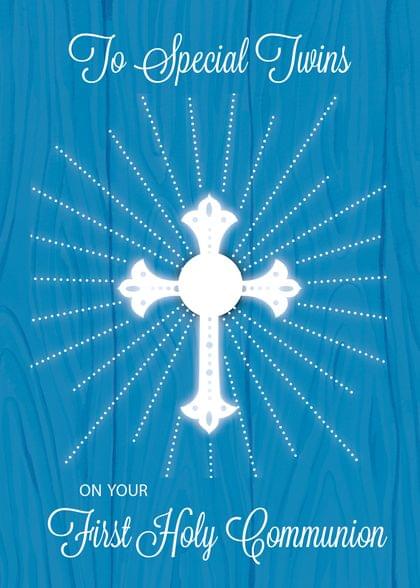 Send this "Crucifix" First Holy Communion card w/ your own handwriting by mail directly from Signed. No need to leave your house. Do it all online for $7.99!