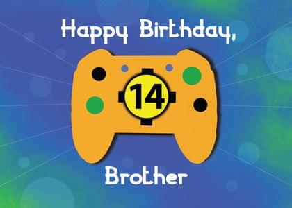 Happy Birthday, 14 Brother