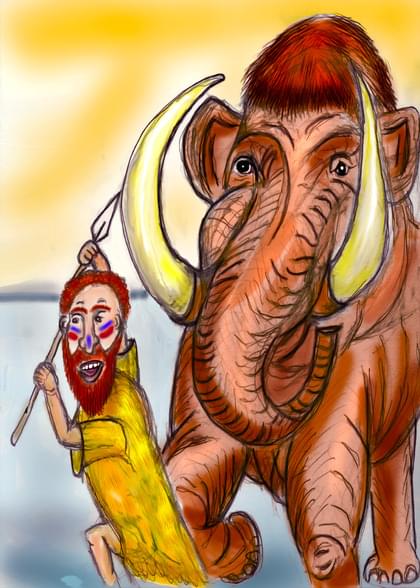 Send this "Cartoons and Cavemen" Birthday card w/ your own handwriting by mail directly from Signed. No need to leave your house. Do it all online for $7.99!