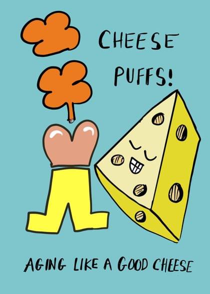 Send this "Cheese and Farts" Funny card w/ your own handwriting by mail directly from Signed. No need to leave your house. Do it all online for $7.99!