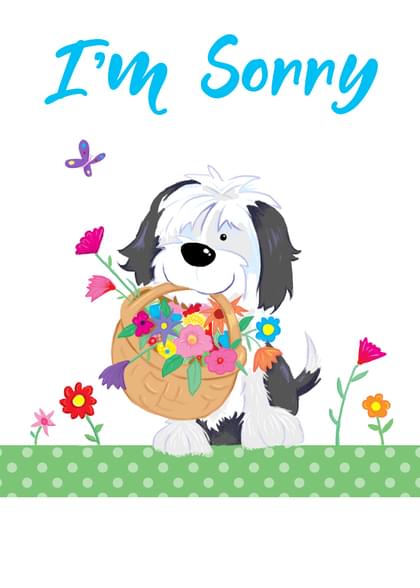 Send this "Sheep Dogs" Apology card w/ your own handwriting by mail directly from Signed. No need to leave your house. Do it all online for $7.99!