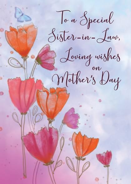 Send this "Flowers and Butterflies" Mother's Day card w/ your own handwriting by mail directly from Signed. No need to leave your house. Do it all online for $7.99!