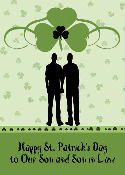 Send this "Shamrocks" Saint Patrick's Day card w/ your own handwriting by mail directly from Signed. No need to leave your house. Do it all online for $7.99!