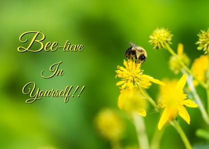 Send this "Bees" Encouragement card w/ your own handwriting by mail directly from Signed. No need to leave your house. Do it all online for $7.99!