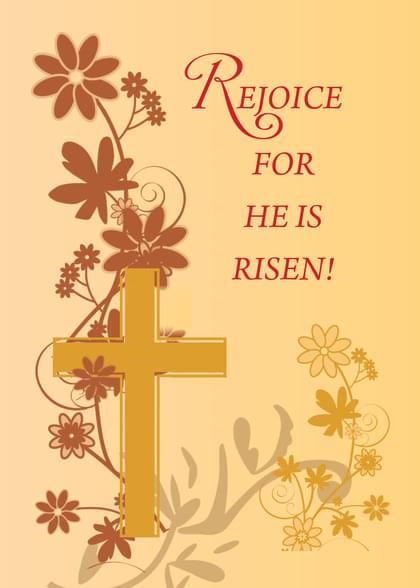 Send this "Crucifix" Easter card w/ your own handwriting by mail directly from Signed. No need to leave your house. Do it all online for $7.99!