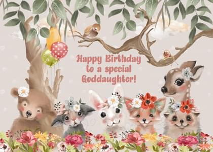 Happy Birthday to a special Goddaughter!