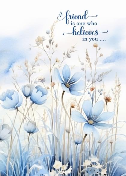 Send this "Daisies" Encouragement card w/ your own handwriting by mail directly from Signed. No need to leave your house. Do it all online for $7.99!
