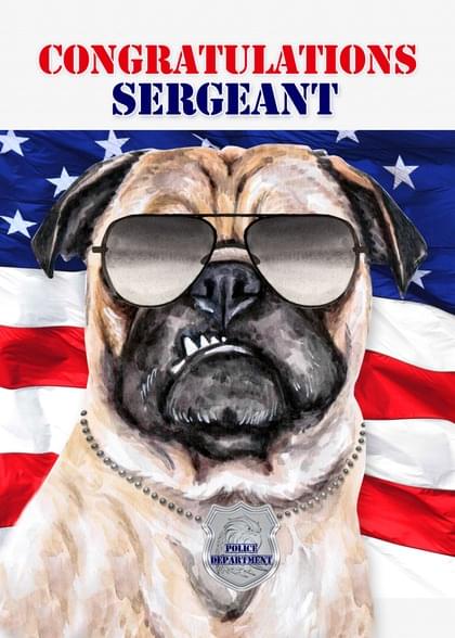 Send this "Dogs and Pugs" Congratulations card w/ your own handwriting by mail directly from Signed. No need to leave your house. Do it all online for $7.99!