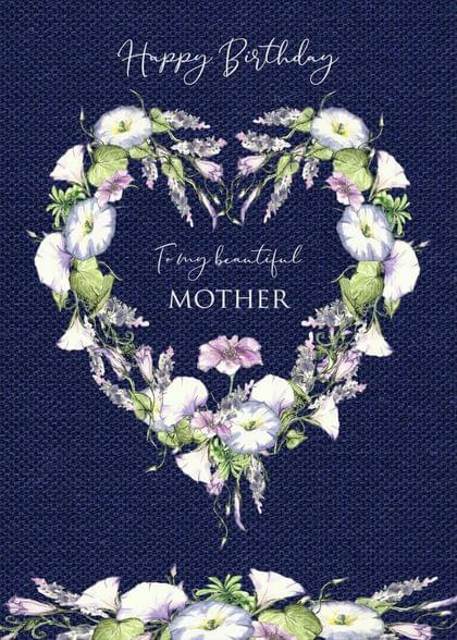 Happy Birthday To my beautiful MOTHER