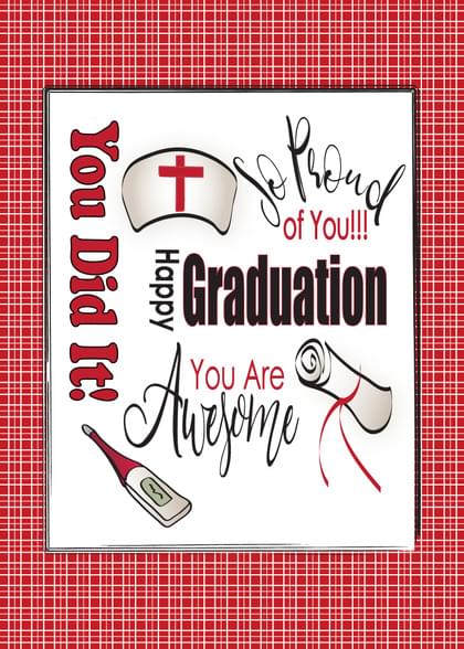 nursing grad cards Amazon.com : The Cardtel main image 1
