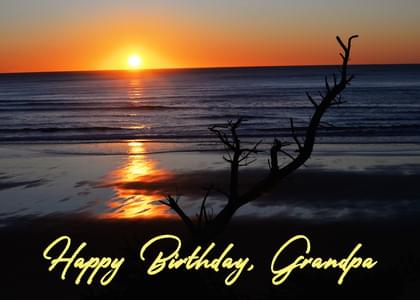 Happy Birthday, Grandpa