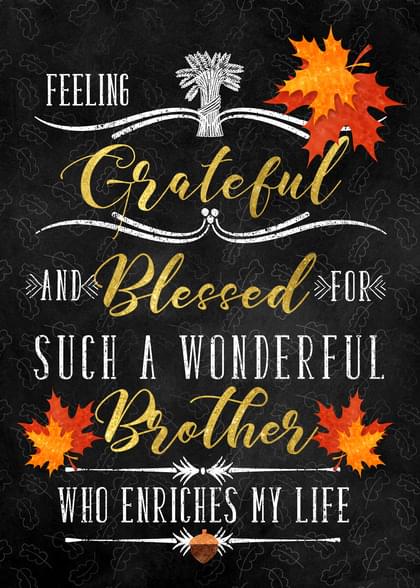 Send this Thanksgiving card w/ your own handwriting by mail directly from Signed. No need to leave your house. Do it all online for $7.99!