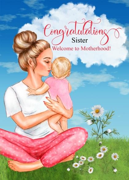 Send this "Baby" New Baby card w/ your own handwriting by mail directly from Signed. No need to leave your house. Do it all online for $7.99!