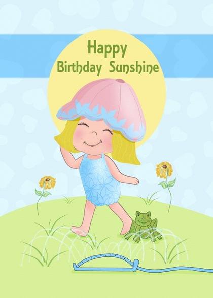 Happy Birthday Sunshine