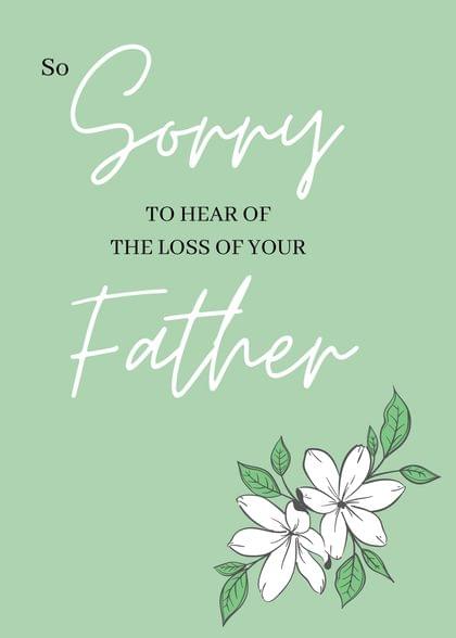 Send this "Green and Plumerias" Sympathy (People) card w/ your own handwriting by mail directly from Signed. No need to leave your house. Do it all online for $7.99!