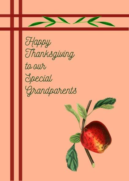 Send this "Apples" Thanksgiving card w/ your own handwriting by mail directly from Signed. No need to leave your house. Do it all online for $7.99!