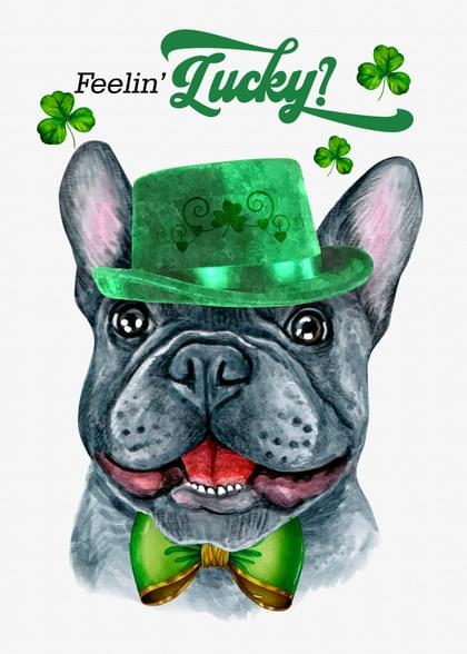 Send this "Dogs and Clovers" Saint Patrick's Day card w/ your own handwriting by mail directly from Signed. No need to leave your house. Do it all online for $7.99!