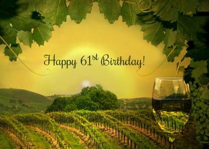Happy 61th Birthday!