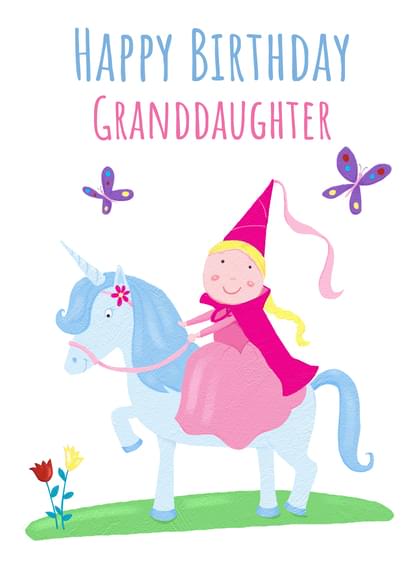 HAPPY BIRTHDAY GRANDDAUGHTER